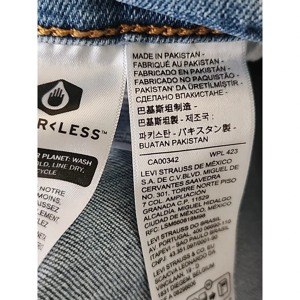 Levi's 505 Jeans 40x30 Mens‎ 38 X 30 Measured Denim Straight Cotton